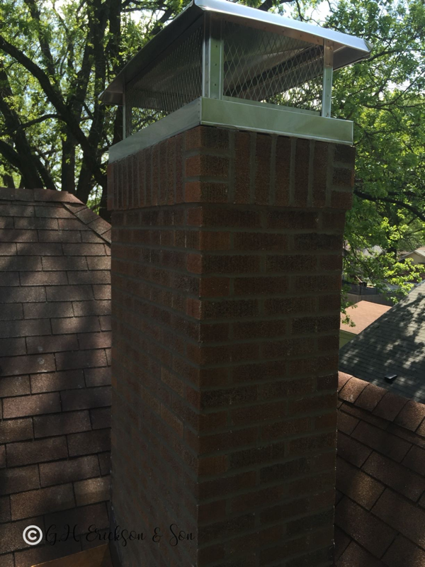 Chimney Repair in Peoria IL with tuckpointing
